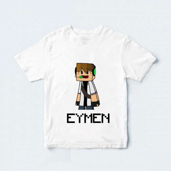 Coutoo Kişiye Özel İsimli Minecraft Doktor T Shirt