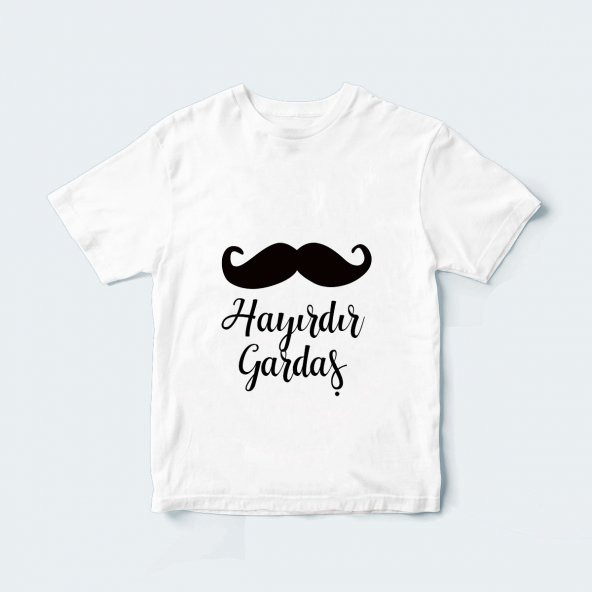 Coutoo Hayırdır Gardaş Yazılı Çocuk Tişörtü - 1