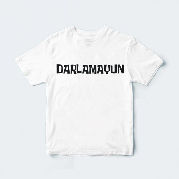 Coutoo Darlamayun Yazıl Çocukı Çocuk  T Shirt - 1