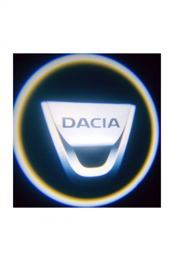 Dacia Pilli Yapıştırmalı Kapı Altı Led Logo Aydınlatma Mesafe Sensörlü