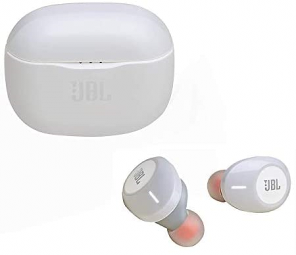 JBL T120 TWS Kablosuz Kulak İçi Bluetooth Kulaklık Beyaz İthalatçı Garantili Orjinal Ürün