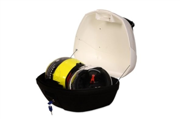 RMS R41 DÜZ BEYAZ MOTOSİKLET ÇANTASI - 2