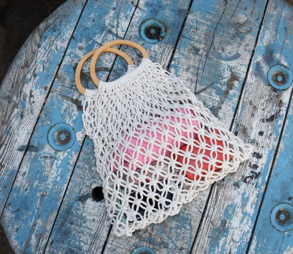 4mm Lila Makrome ipi Örgülü - 2