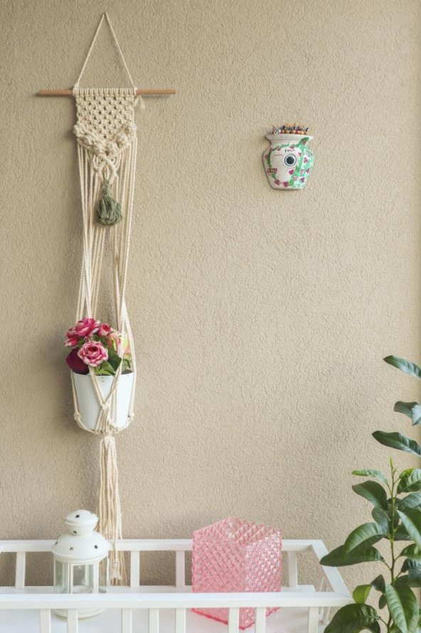 4mm Lila Makrome ipi Örgülü - 3