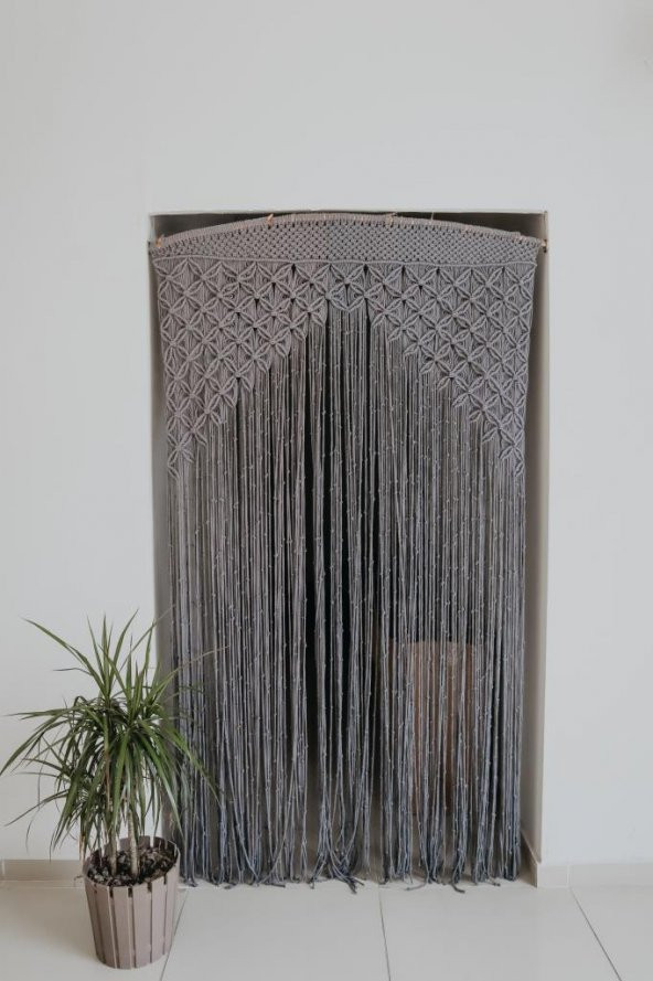 4mm Lila Makrome ipi Örgülü - 4