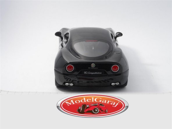1:18 WELLY ALFA ROMEO 8C COMPETİZİONE SİYAH - 4