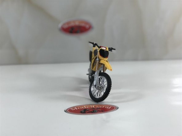 SUZUKİ RM-Z 450 SARI*1:18 ÖLÇEK*BURAGO*MODELGARAJ - 6