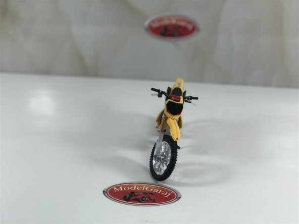 SUZUKİ RM-Z 450 SARI*1:18 ÖLÇEK*BURAGO*MODELGARAJ - 7