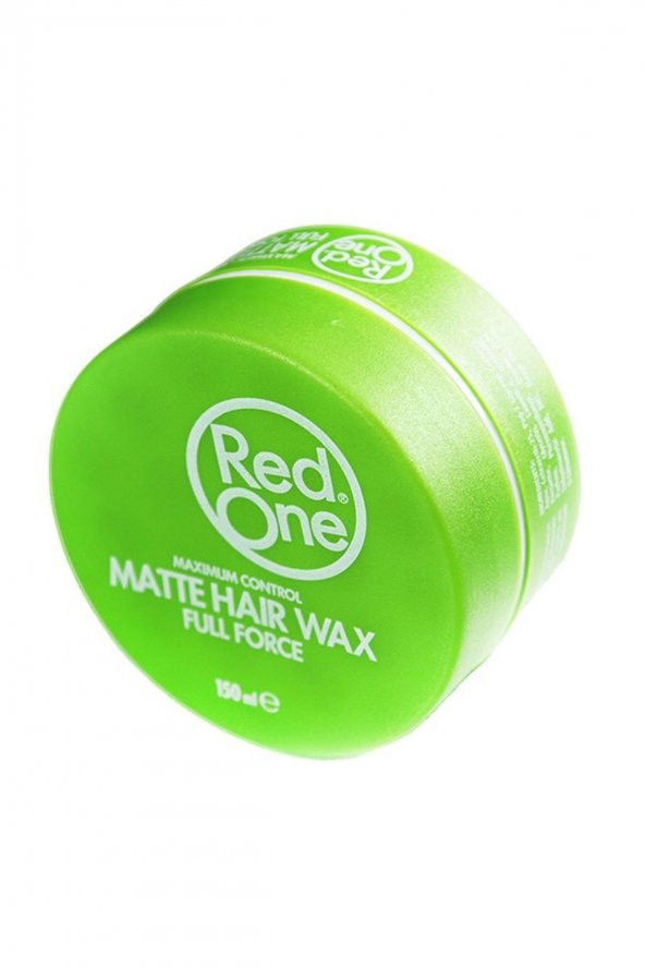 Red One Mat Hair Wax Green 150 ml