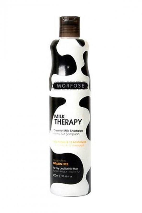 Morfose Mılk Therapy Creamy Shampoo 400 Ml 3 Adet