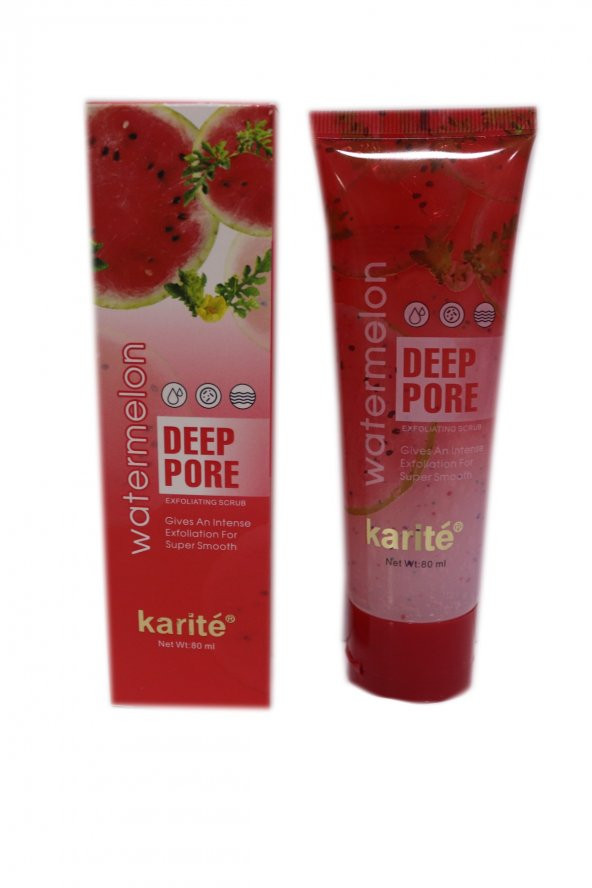 Karite Peeling watermelon  fruit 100 Dead skin remover natural ıngredıents