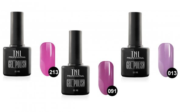 TNL PRO 30 GÜN KALICI OJE  MOR RENK 3LÜ SET