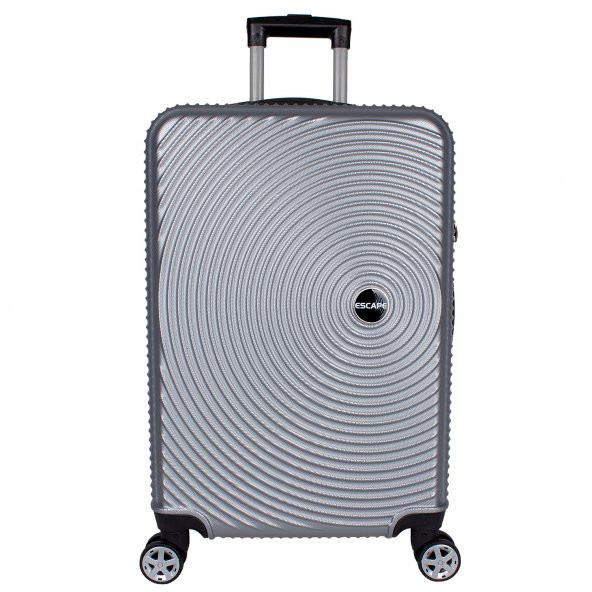 Escape 2021 Samso Abs 8 Tekerlek Büyük Boy Valiz Gümüş - 2