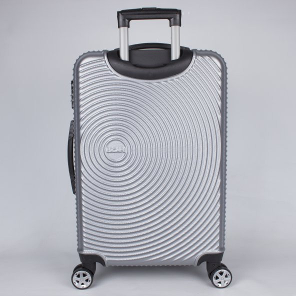 Escape 2021 Samso Abs 8 Tekerlek Büyük Boy Valiz Gümüş - 3