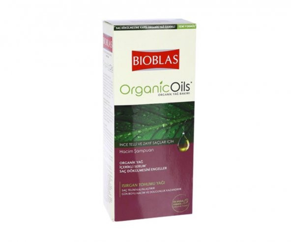 Bıoblas Şampuan Organicare İnce Zayıf Saçlar 600 Ml - 1
