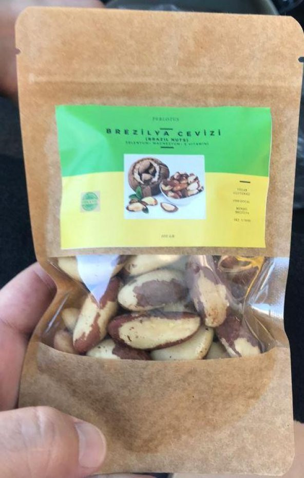 Brezilya Cevizi Fındığı Çerez Iri Boy Yeni Mahsül 100 gr - 8