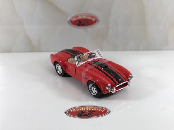 1965 SHELBY COBRA 427 KIRMIZI * 1:24 ÖLÇEK * MAİSTO * MODEL GARAJ - 1