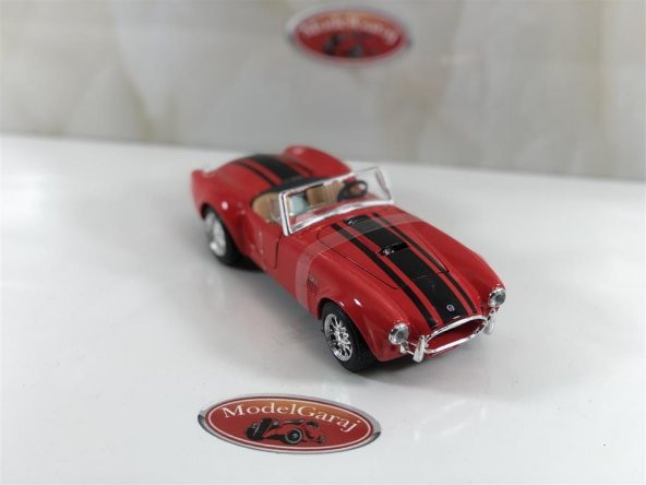 1965 SHELBY COBRA 427 KIRMIZI * 1:24 ÖLÇEK * MAİSTO * MODEL GARAJ - 5