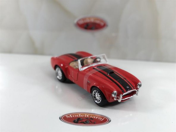 1965 SHELBY COBRA 427 KIRMIZI * 1:24 ÖLÇEK * MAİSTO * MODEL GARAJ - 6