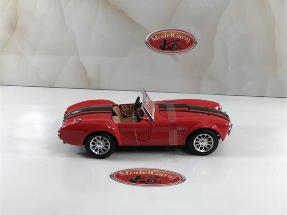 1965 SHELBY COBRA 427 KIRMIZI * 1:24 ÖLÇEK * MAİSTO * MODEL GARAJ - 10