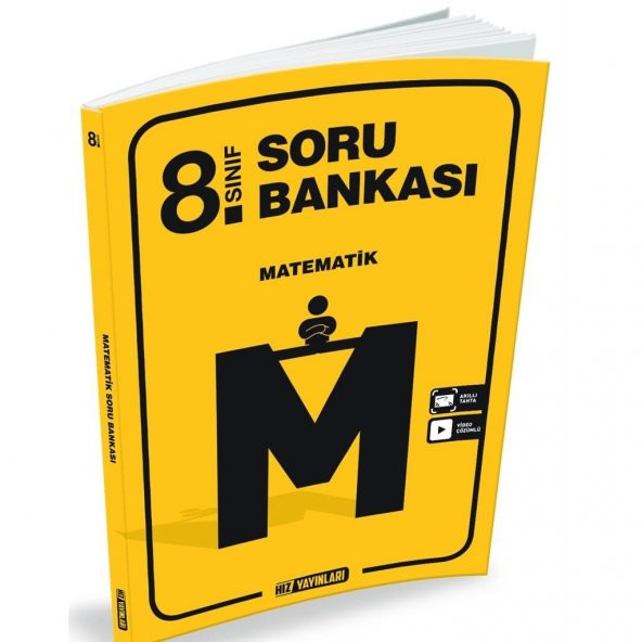 Hız Yayınları LGS 8.Sınıf Matematik Soru Bankası 2019-2020 Yeni - 1