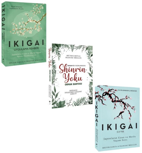 Ikigai Mutlu Yaşamın Sırrı Seti 3 Kitap