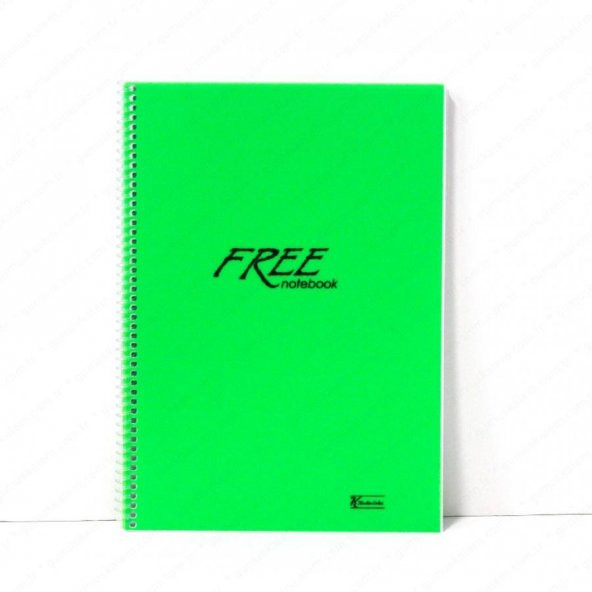 Kesın Color 80 Yp Spiralli Çizgisiz Defter