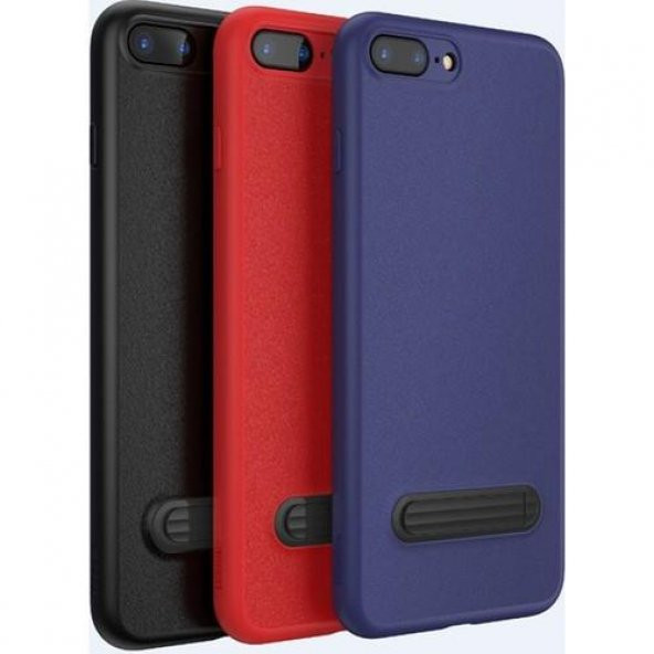 Baseus Apple iPhone 7 İz Bırakmayan Standlı Kalite Kılıf - 3