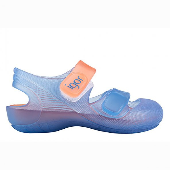 IGOR Bondi Bicolor Plaj Kız/Erkek Çocuk Sandalet S10146 Mavi - Turuncu