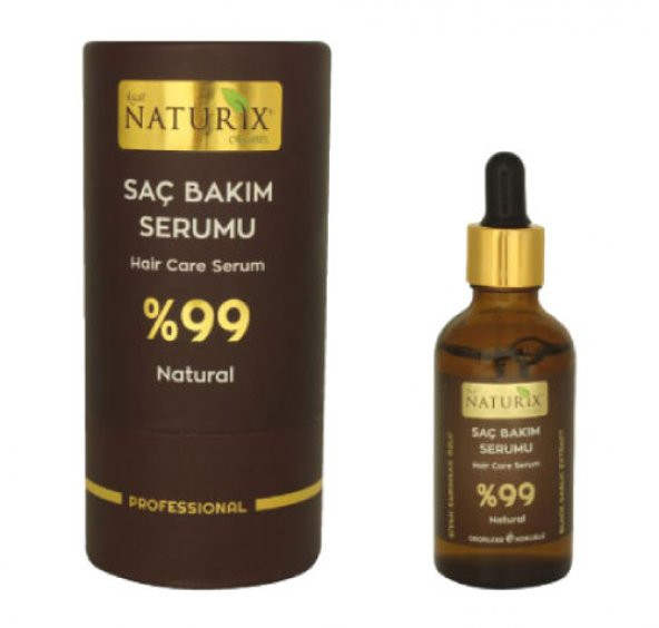 Naturix Saç Bakım Serumu Saç Çıkarıcı Serum Saç Uzatan Serum %99 Natural