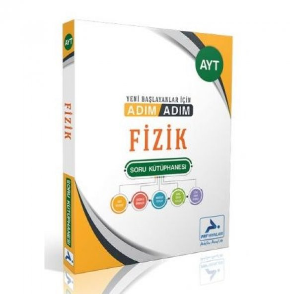 Adım Adım AYT Fizik Soru Kütüphanesi PRF Yayınları - 1