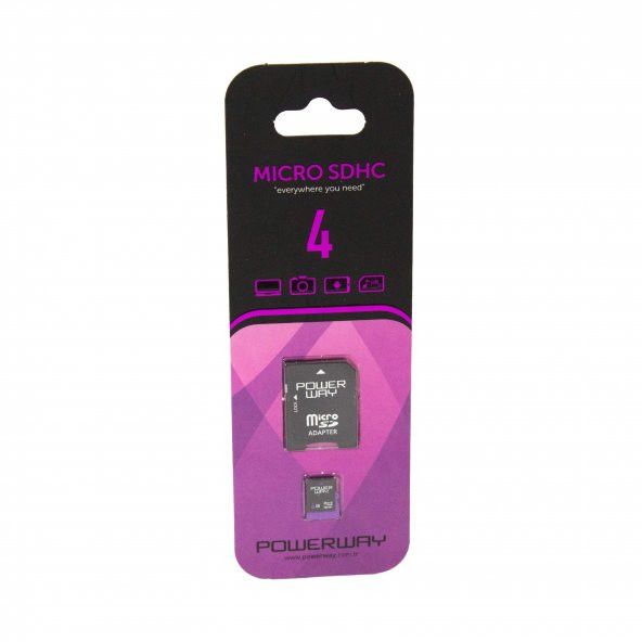 4 GB POWERWAY HAFIZA KARTI