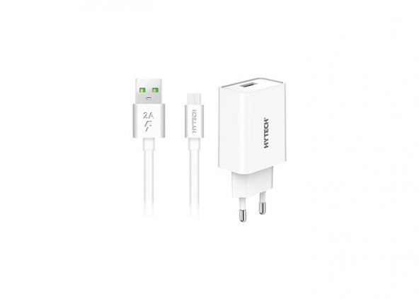 Hytech HY-XE21 5V 2.1A Micro USB Kablolu Ev Şarj Adaptörü - 3