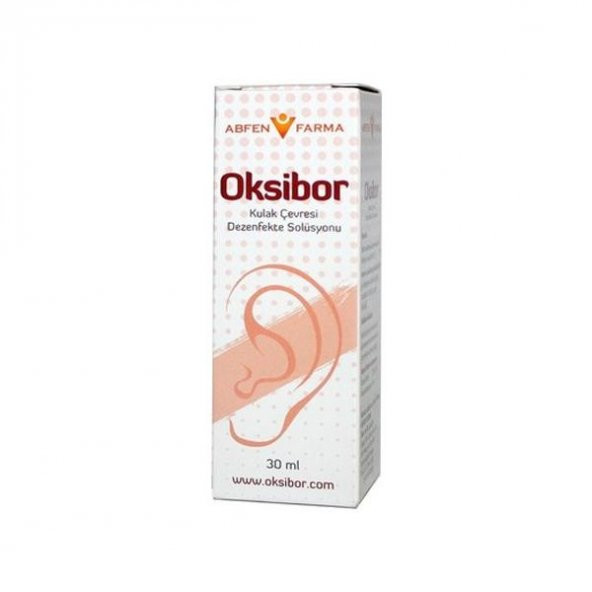 Oksibor Kulak Damlası 30 Ml-SKT:06/2024