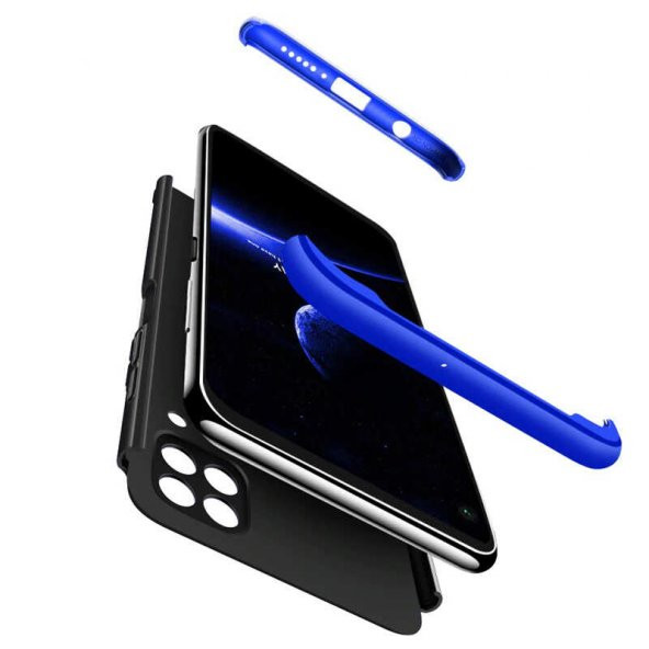 Huawei P40 Lite Kılıf Kamera Korumalı 360 Tam Koruma Ays - 10