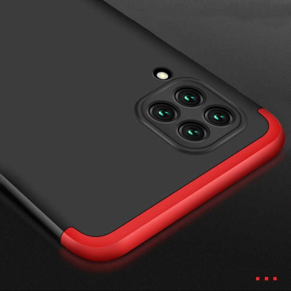 Huawei P40 Lite Kılıf Kamera Korumalı 360 Tam Koruma Ays - 12