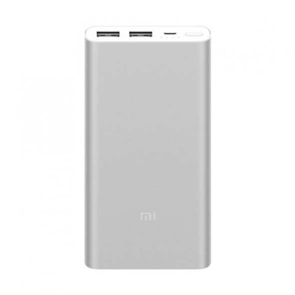Xiaomi 10000 mAh (Versiyon 3) Taşınabilir Şarj Cihazı Gümüş (İnce