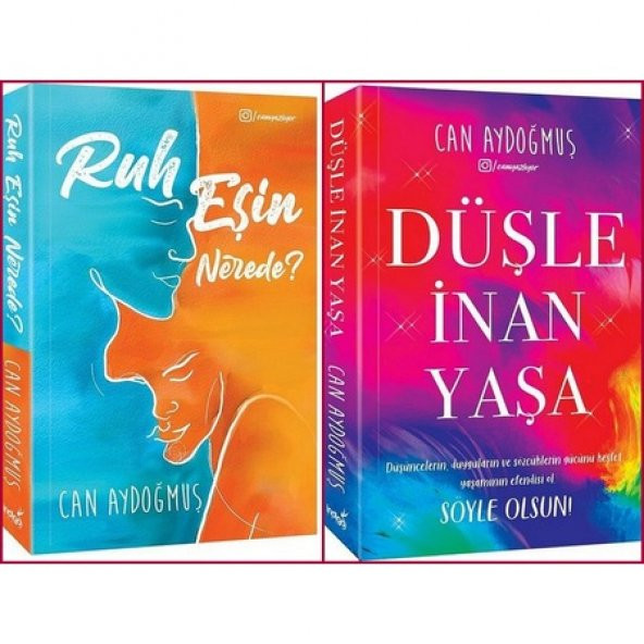 Düşle Inan Yaşa - Ruh Eşin Nerede - Can Aydoğmuş 2KİTAP