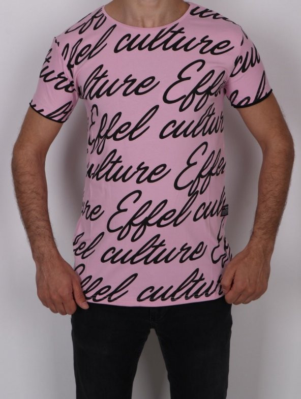 Bisiklet Yaka Likralı Erkek T-Shirt VRG20121 - 1