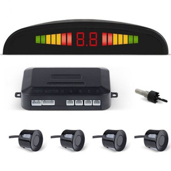 PIRANHA LED EKRANLI PARK SENSÖRÜ 6601