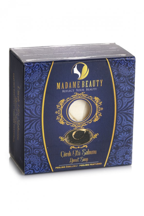 Madame Beauty Doğal Çörek Otu Yüz ve Vücut Peeling Sabunu 150 gr (Hediyeli)