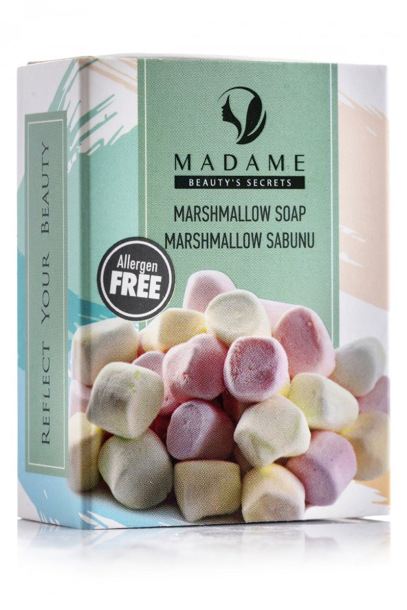 Madame Beauty Doğal Marshmallow El ve Banyo Sabunu 75 gr (Hediyeli)