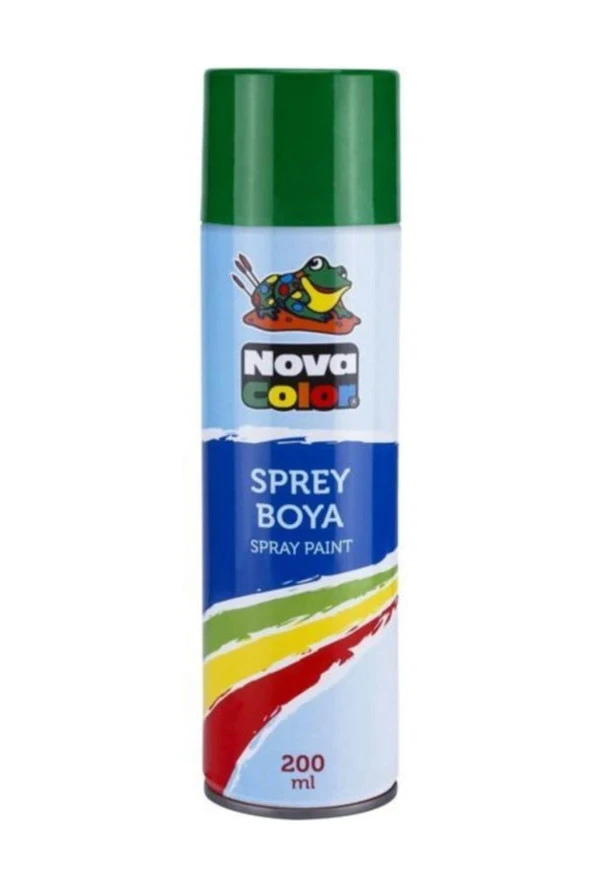 Nova Color Sprey Boya 200 ML Yeşil NC-803