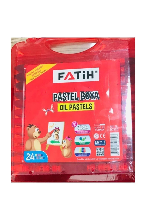 Fatih Pastel Boya Çantalı 24 Renk 50370