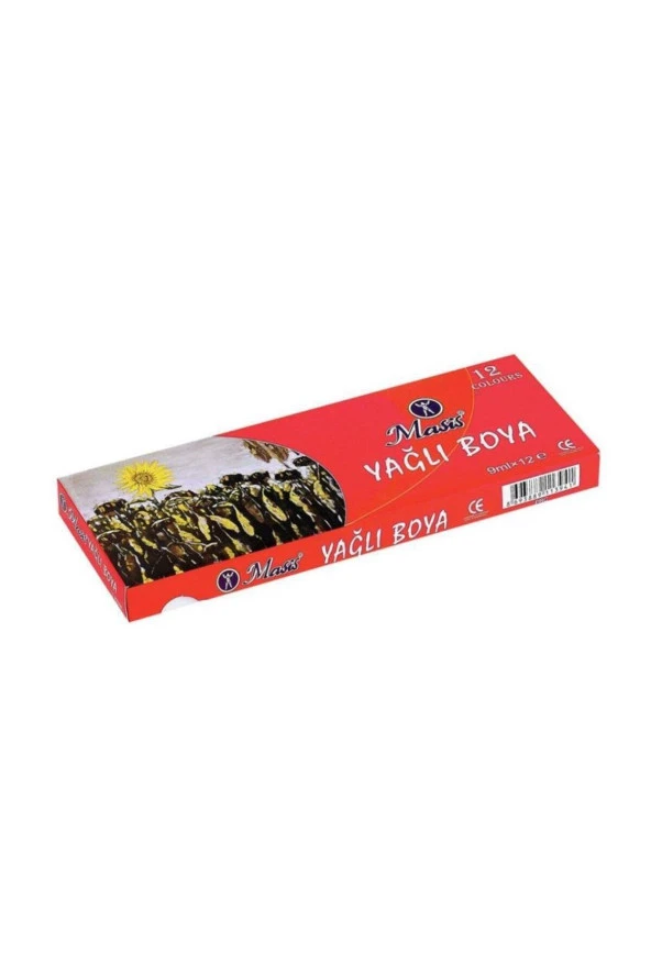 Masis Yağlı Boya Yağlı Boya 9 Ml 12 Renk