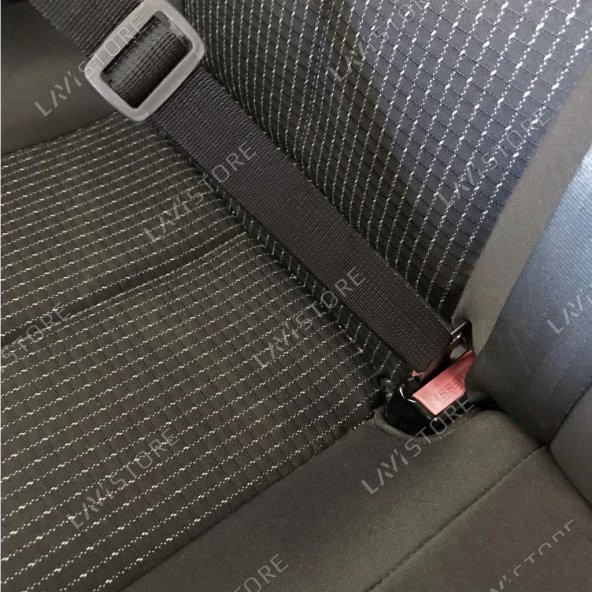 Kedi Köpek Araç Emniyet Kemeri Tasması Ayarlanabilir Araba Evcil Hayvan Oto Tasması Siyah - 4