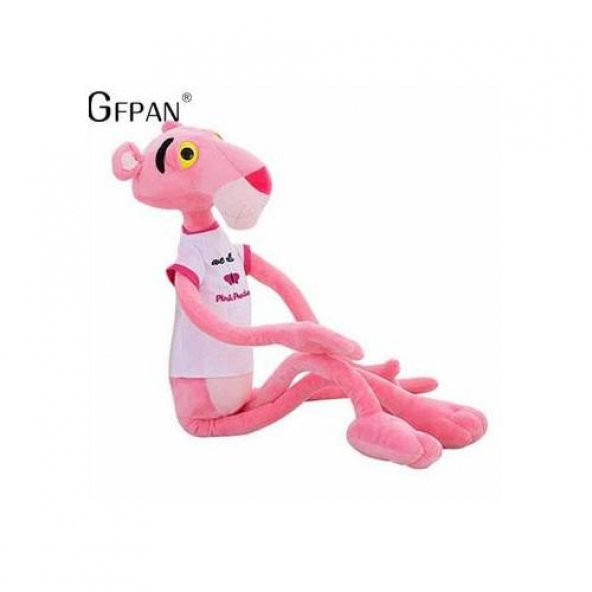 Pembe Panter Peluş Oyuncak 50 Cm Sevimli Uyku Arkadaşım - 3