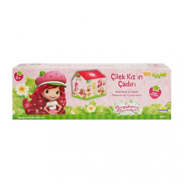 Büyük Boy Çilek Kızın Çadırı -Çilek Kızın Oyun Evi - 3