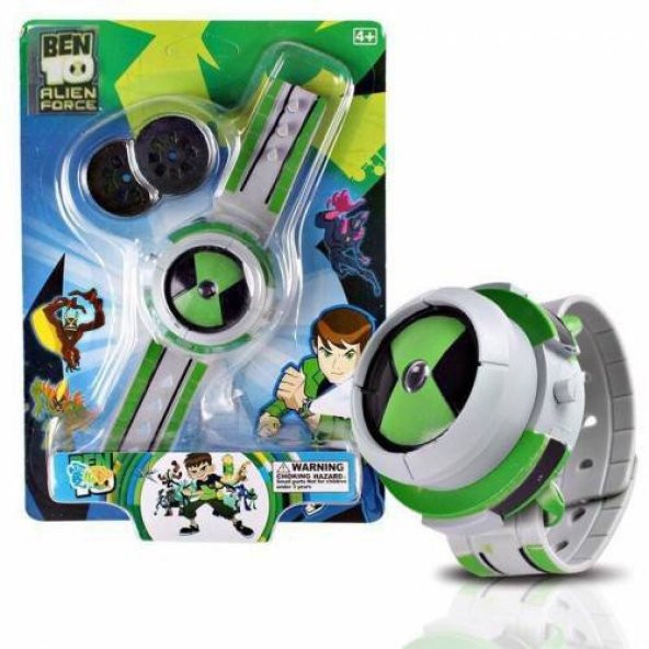 Ben10 Alien Force Oyuncak Benten Saat Projeksiyonlu Işıklı