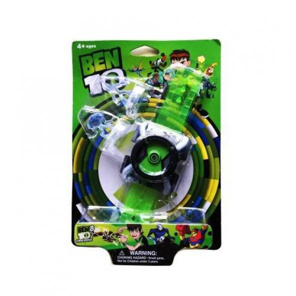 Ben 10 Oyuncak Saat Sesli Işıklı Figürlü Benten Saat Ben10 Omnive